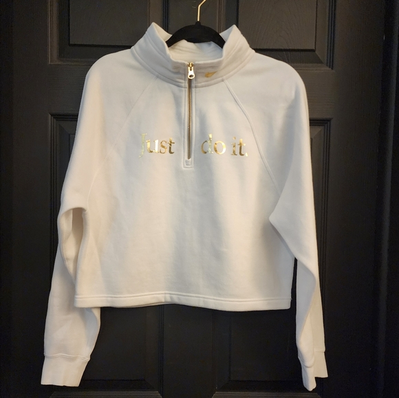 Nike Sportswear Shine 1/2-Zip Fleece Top - Picture 6 of 16